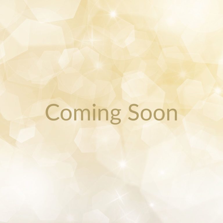 Text 'Coming Soon' on a soft, golden abstract background.
